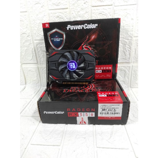 Vga PowerColor Radeon Rx 550 4Gb Ddr5