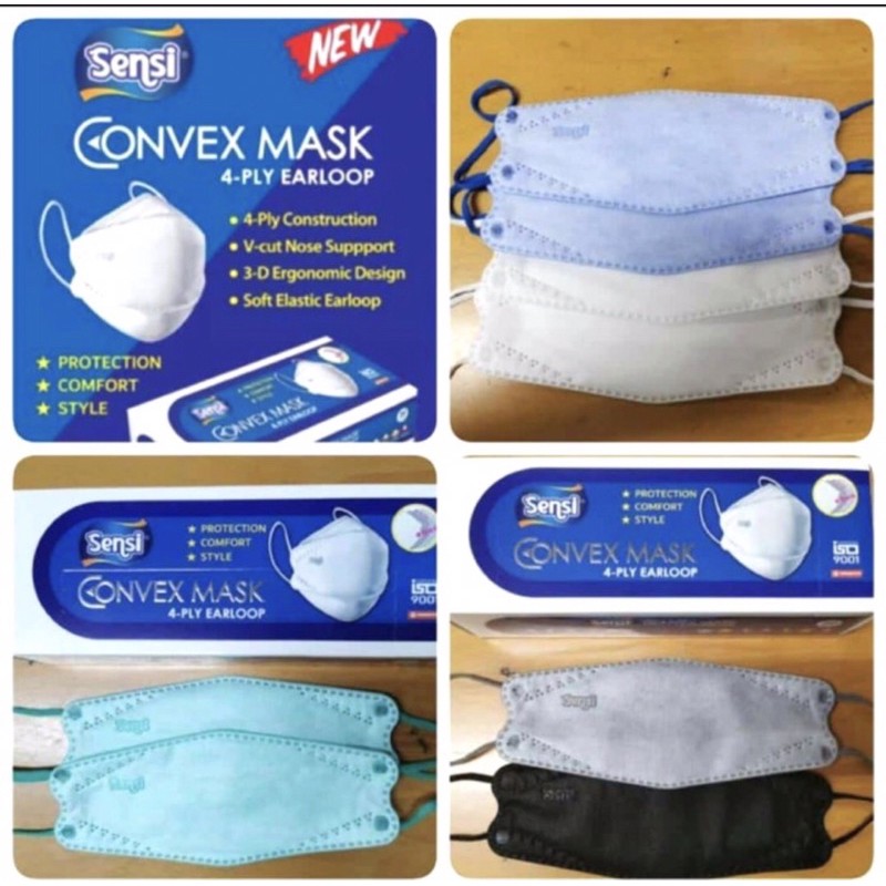 Masker Sensi Convex Mask KF94 Repack steril dan Segel Pabrik