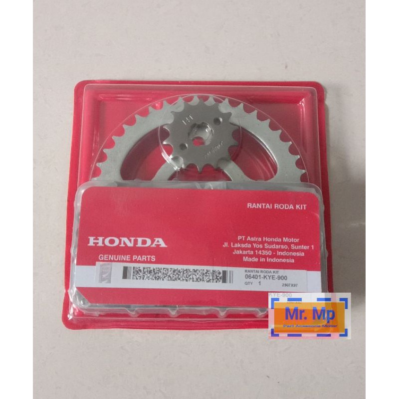 (MEGAPRO NEW) gear set  KYE ori