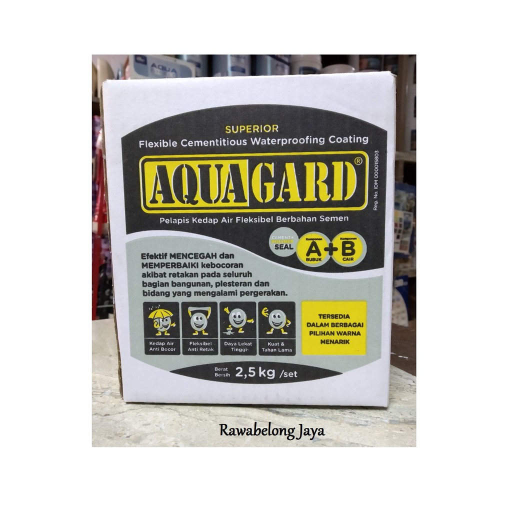 AQUAGARD WATERPROOFING BERBAHAN SEMEN - AQUAPROOF