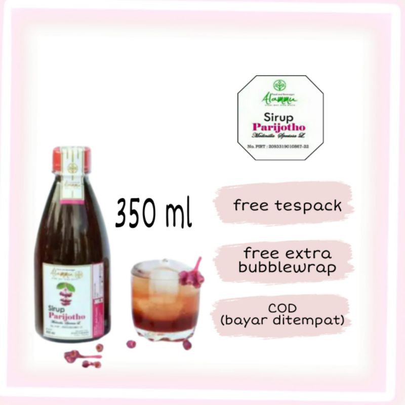 

SIRUP PARIJOTO 350ml / PROMIL SEHAT / BUMIL