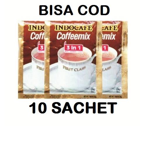 

Big Sale Kopi Indocafe Coffeemix 3 In 1 10 Sachet 1 Renceng @20gr Coffemix LAKU Big Sale