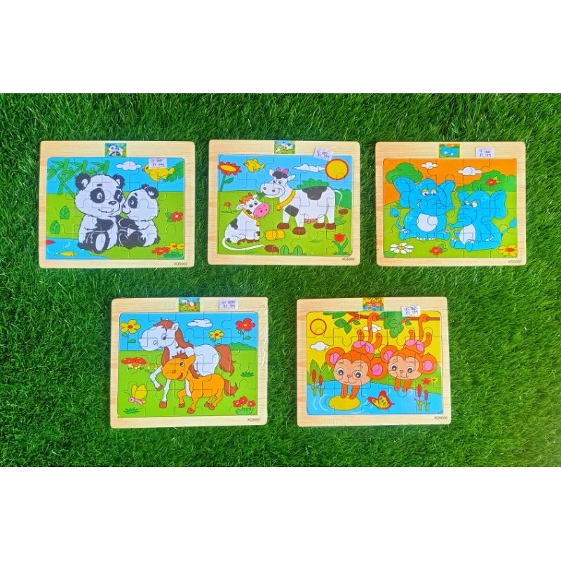Mainan Puzzle Anak Animal Series