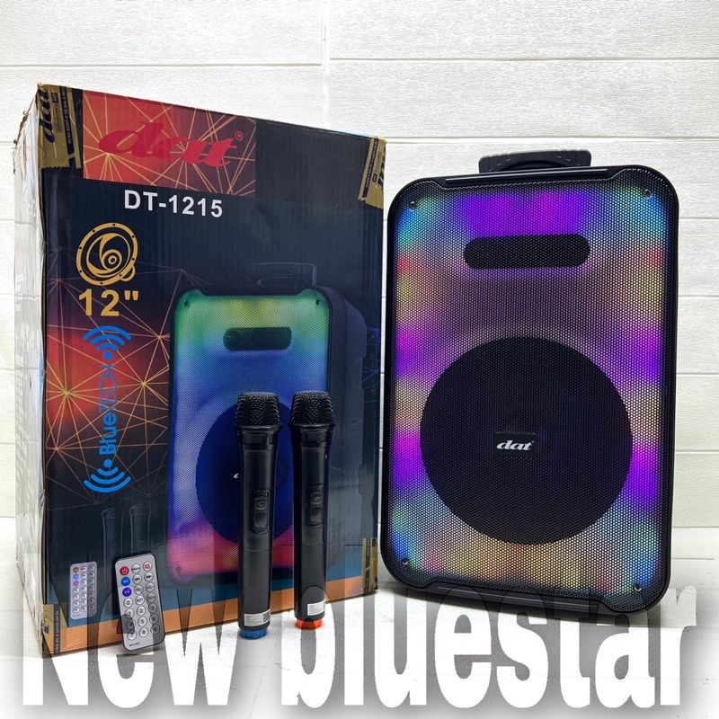 Speaker Portable Wireless Dat DT 1215 Original 12 inch Bluetooth