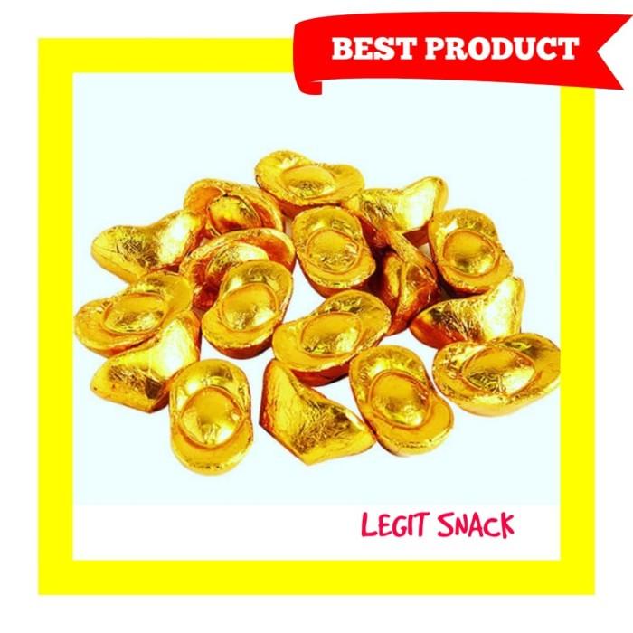 

COKLAT EMAS UANG CINA KUNO / COKELAT EMAS YUAN BAO / GOLD CHOCOLATE Berkualitas