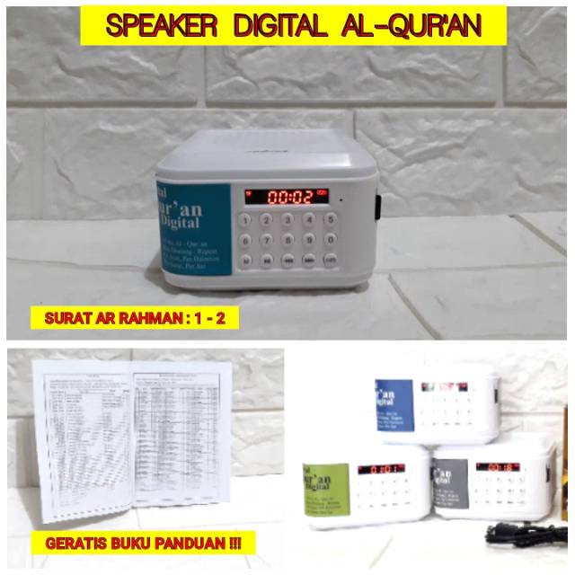 Speaker Al-Quran Digital Advance Berjayamitragadget