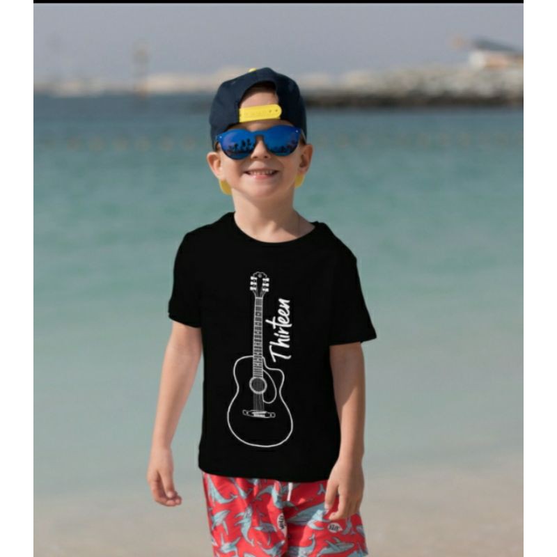 Kaos Anak Tanggung usia 7-10  tahun thirteen xxl-3