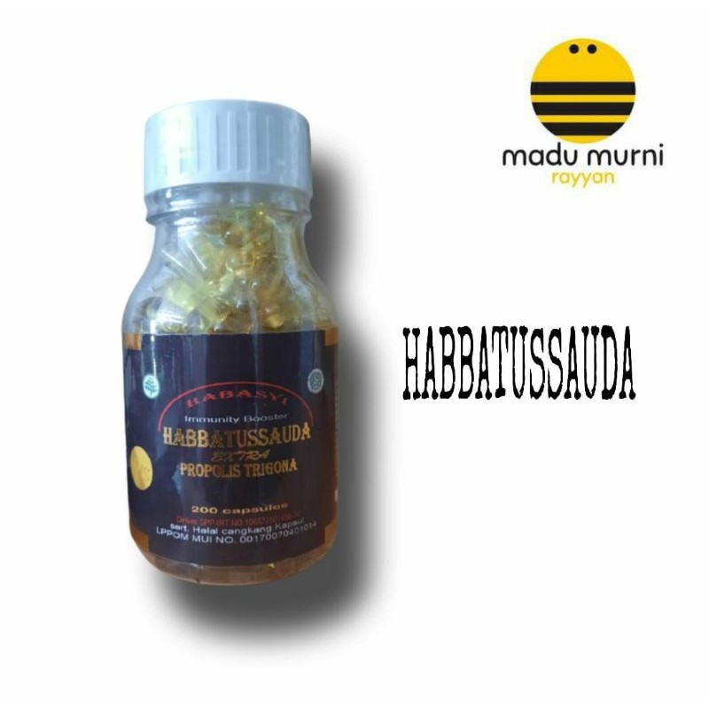 Habbatussaudah extra propolis trigona 200 kapsul