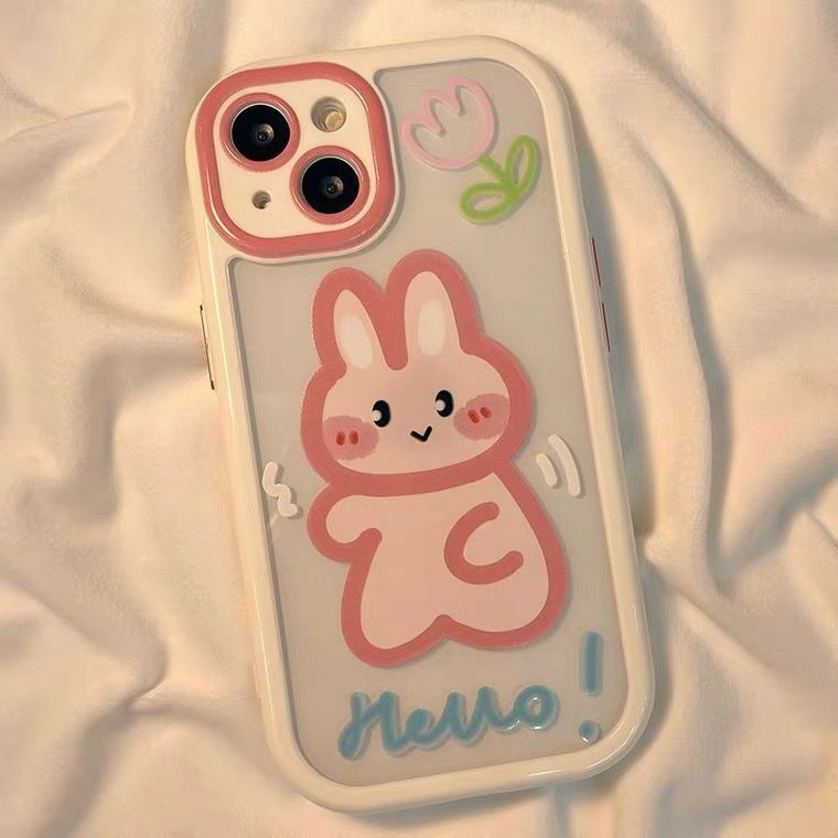 Case Motif Kelinci Buaya Untuk iPhone 12 13 11 Pro Max X Xs Max Xr fuytb4