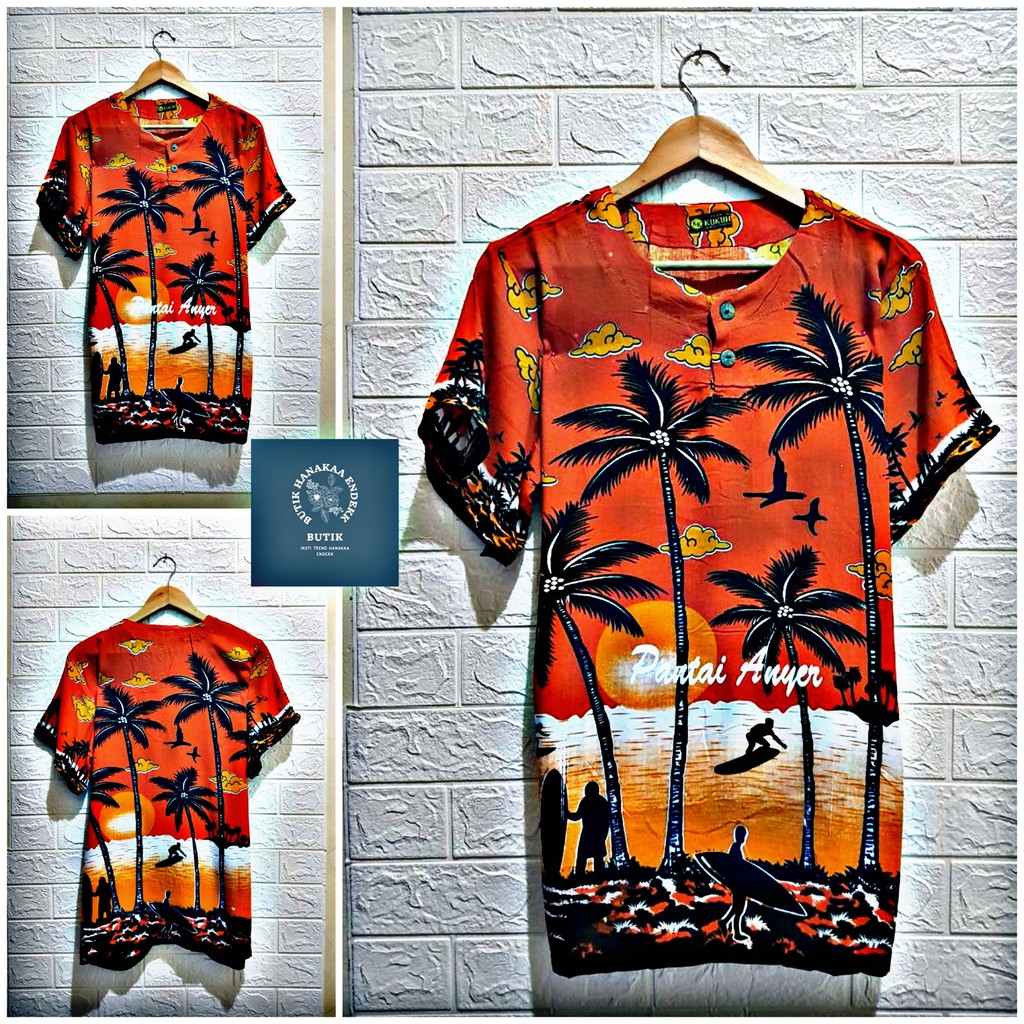 Baju Bali Pantai Pria/Wanita (Unisex)