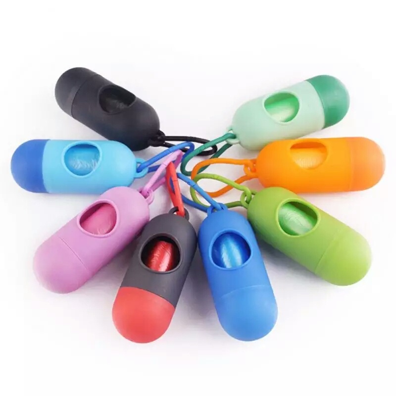 Tempat Sampah Mini Kecil Dispenser Kantong Plastik Sampah Tempat Kantong Plastik Popok Kotoran Hewan