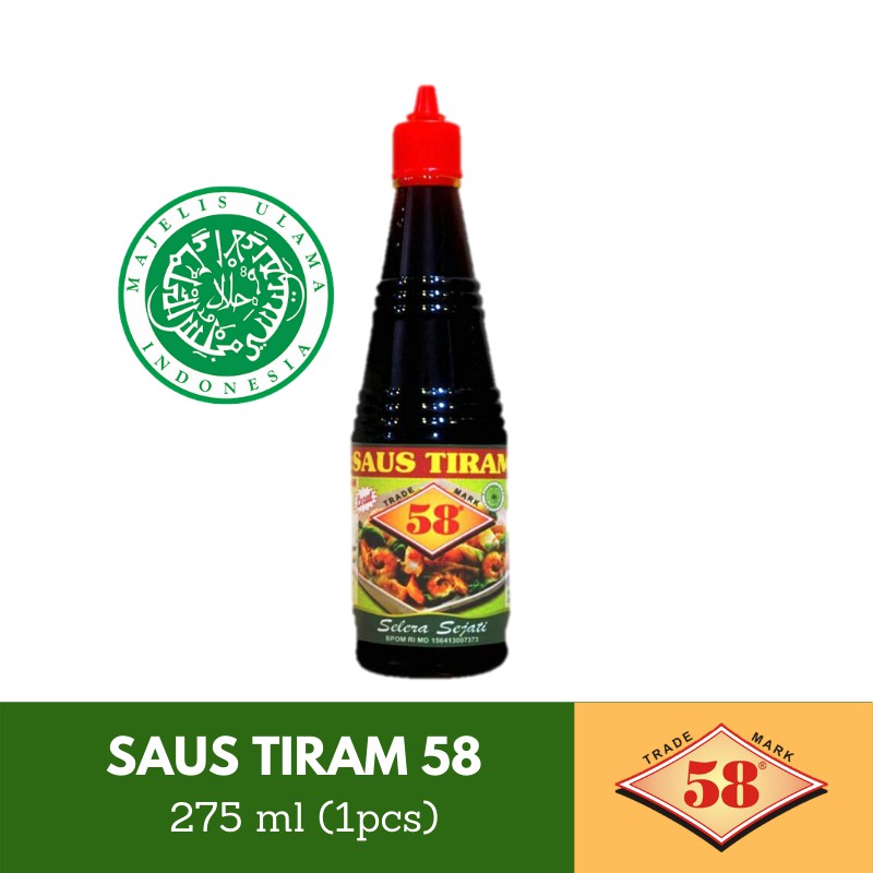 

Saos 58 - Saus Tiram Halal (275 ml)