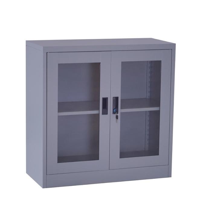 

:::::::] Lemari Besi Pendek Pintu Kaca | Low Cabinet | Medan