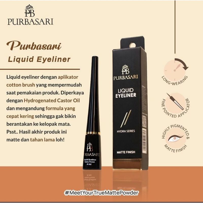 Purbasari Liquid Eyeliner 4ML