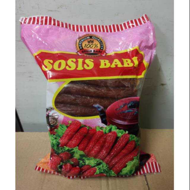 

(PER PASANG) Lapchiong/ Sosis Babi cap Lima Kelawar
