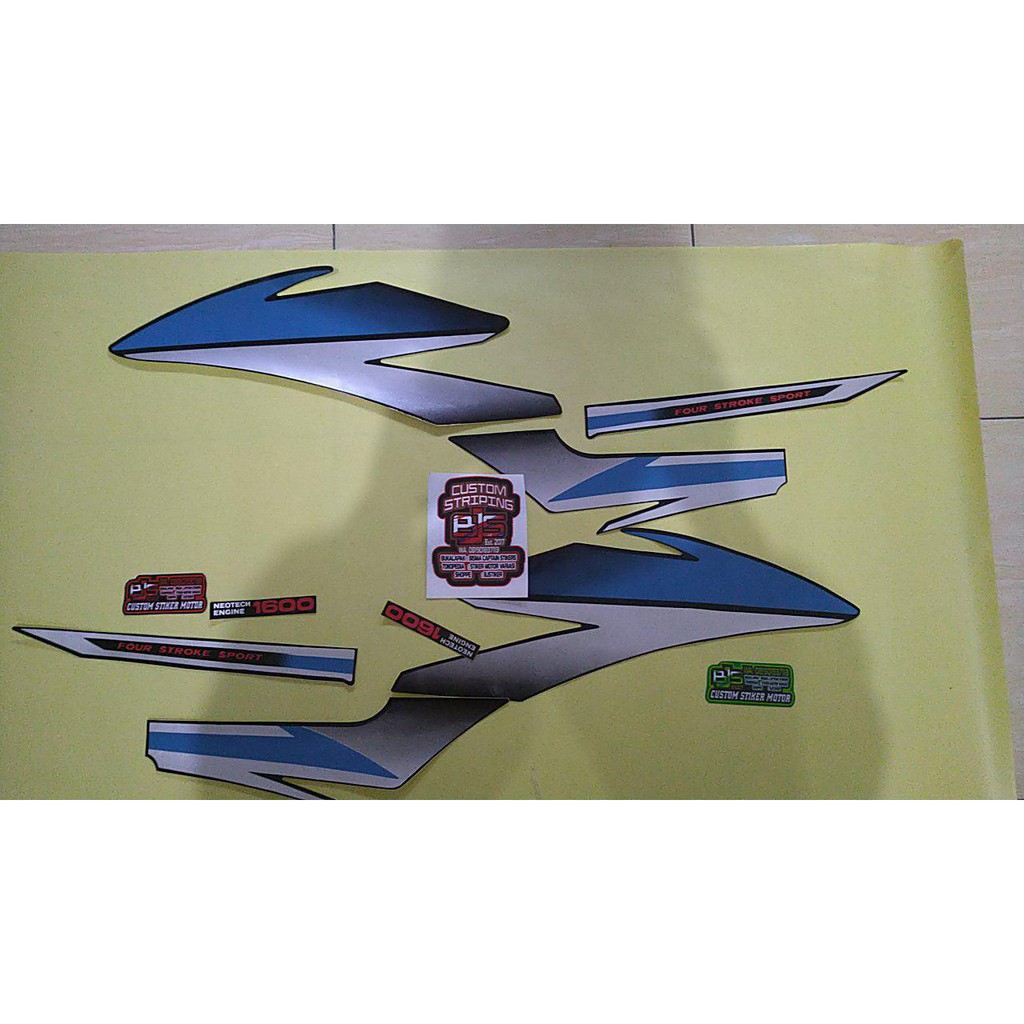 Stiker Striping List Motor Gl Pro 96 Shopee Indonesia