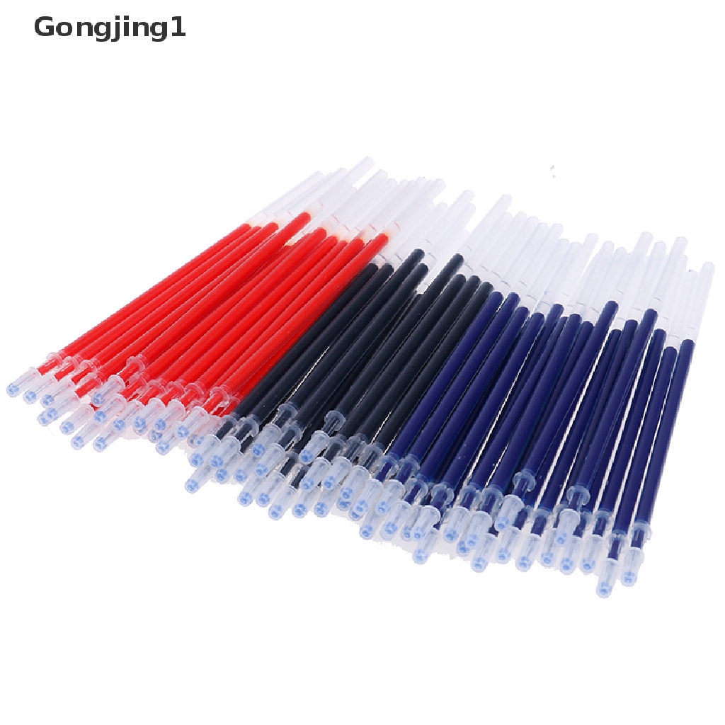 Gongjing1 20Pcs / set Pulpen Tinta gel 0.38mm Untuk Sekolah / Kantor