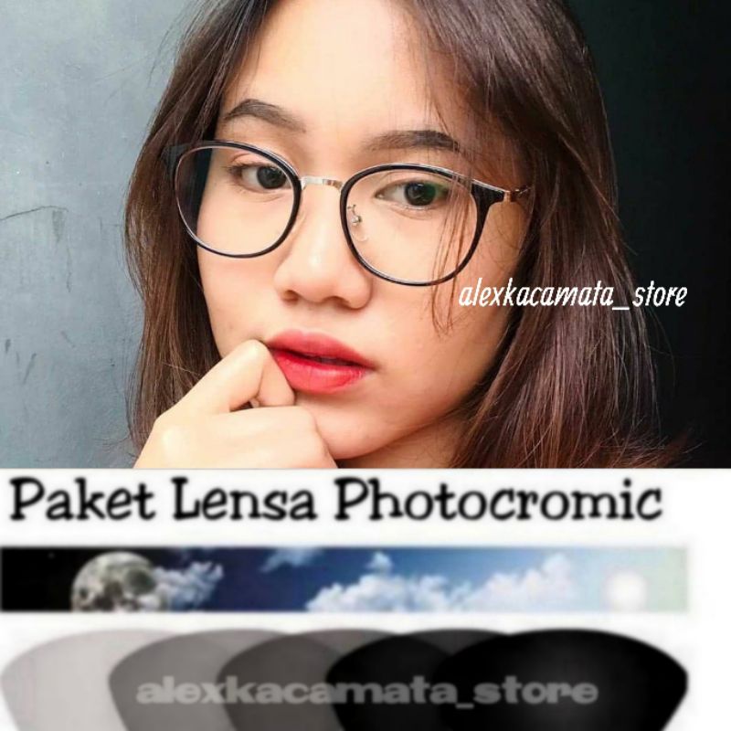 KACAMATA PHOTOCROMIC 1769/kacamata masakini/kacamata termurah/kacamata wanita