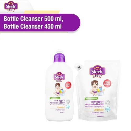 Sleek Bottle Nipple Accessories Cleanser