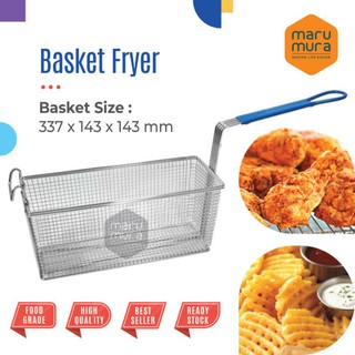 Marumura Keranjang Penggorengan Stainless Steel | Basket Fryer | Deep Fryer G 660