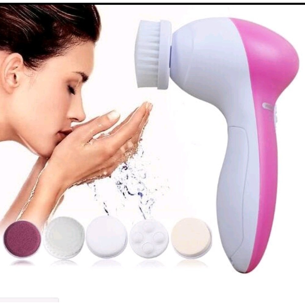 Alat Pembersih Kulit Muka Wajah Beauty Care Massager 5 In 1