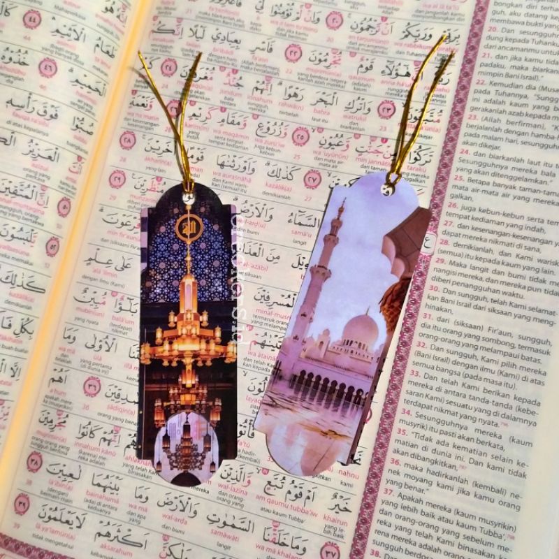

[creckers.id] Pembatas Buku Islamic Themed Bookmarks Murah Aesthetic