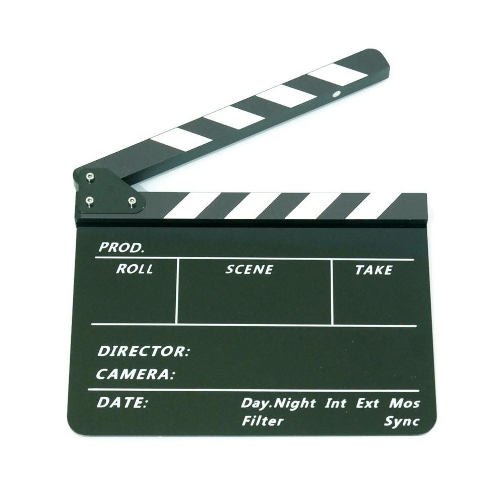 

Clapper Board warna hitam Termurah