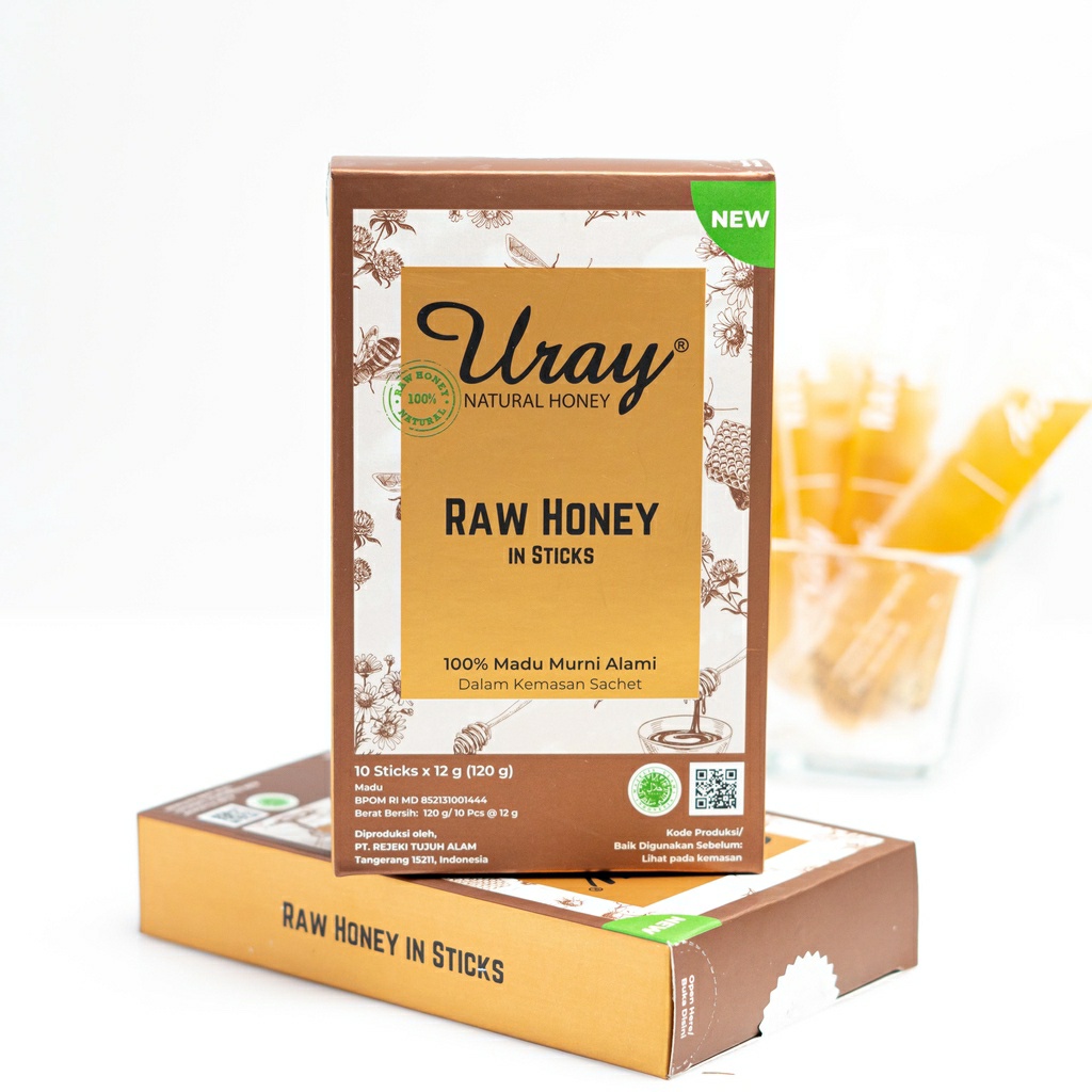 

Madu Uray Raw Honey 1 Box isi 10 Sticks/Suplemen Kesehatan/Daya Tahan Tubuh/Imunitas