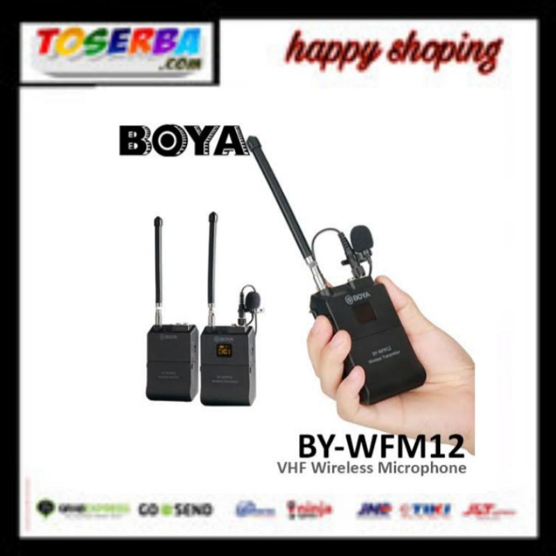 Wireless mic BOYA By-WFM 12