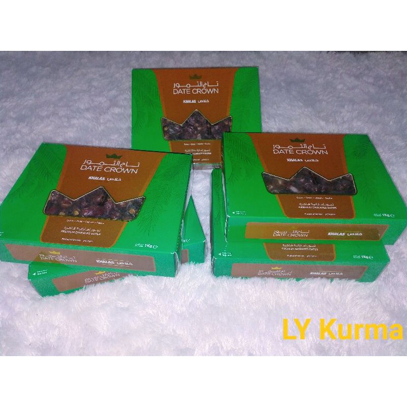 

Datecrown khalas kemasan 1kg