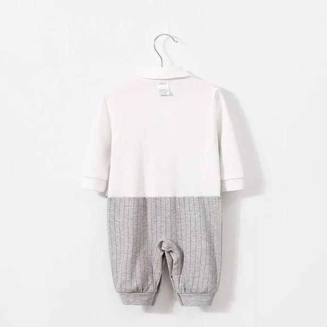 Abuabu Bayi Baju Bayi Laki Laki Panjang Bayi Jumper Tuxedo Jumper Leng Bb543768