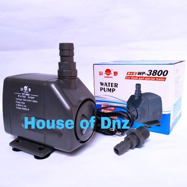 Pompa Yamano 3800 WP-3800 Original Water Pump Aquarium Yamano WP3800