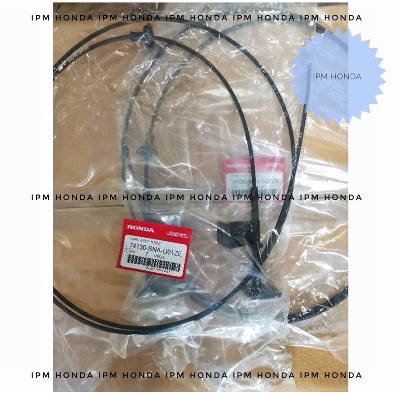 74130 SNA Wire Assy Hood Kabel Cable Kap Motor Mesin Honda Civic FD FD1 FD2 2006 2007 2008 2009 2010 2011