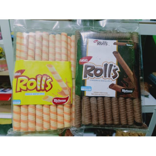 Nabati Rolls 250 gram wafer roll | richeese keju | snack ...