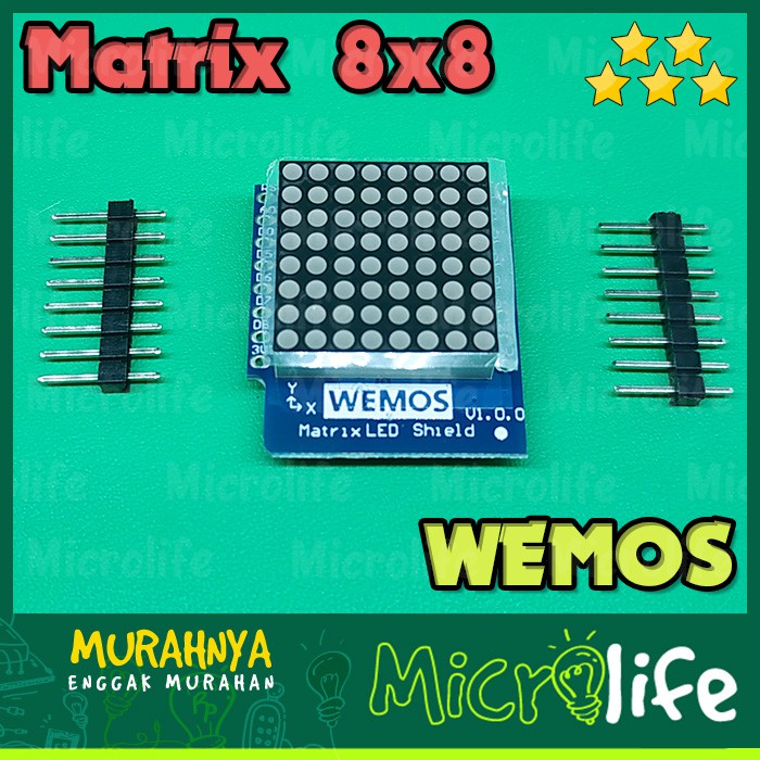 MATRIX LED 8x8 Shield WEMOS D1 Mini