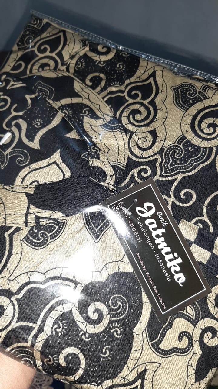 Gamis Batik Modern / Gamis Batik Wanita / Gamis Batik Jumbo / Gamis Batik Terbaru Batikjatmiko