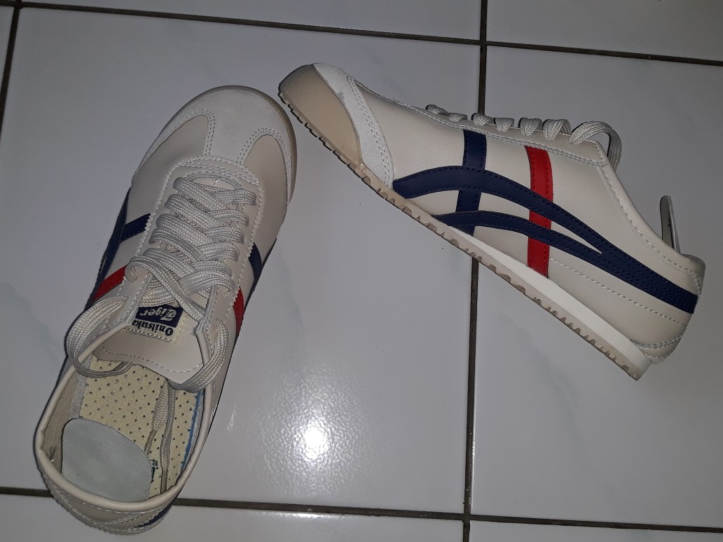 Sepatu Jepang France White Leather
