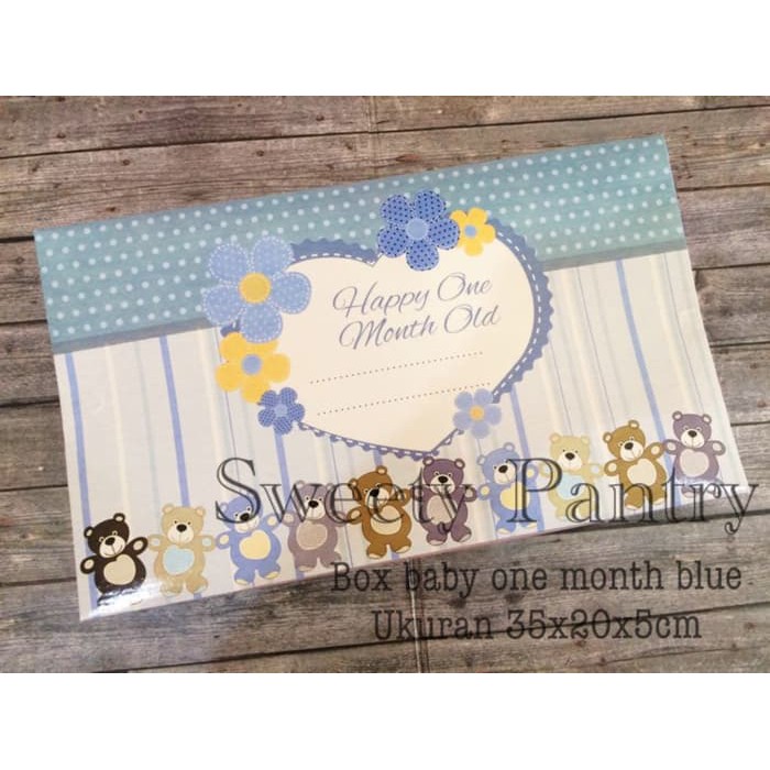 

box baby one month / box hampers / box manyue / box manyek