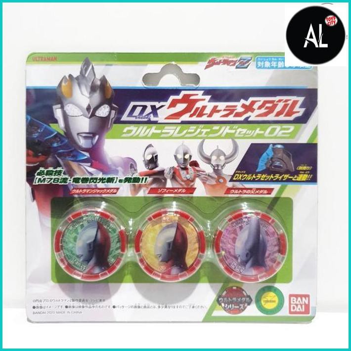 Al Bandai Ultraman Z Dx Ultra Medal Medals Legend 02 Jack Zoffy Father