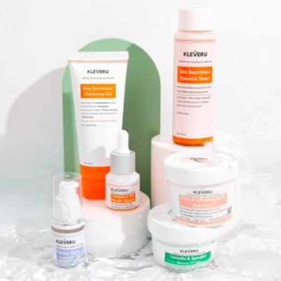 KLEVERU | Sea Buckthorn Cleansing Gel Toner Serum Vitamin C Centella Mask Day Night Cream