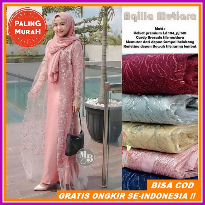Quail Maxy Gamis Crinkle Dress Polos Jumbo Baju Wanita Gamis Terbaru 2 Soegiharto Aqila Mutiara _ Cy