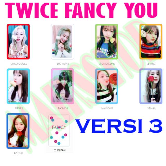 Twice Fancy You Photocard Kpop