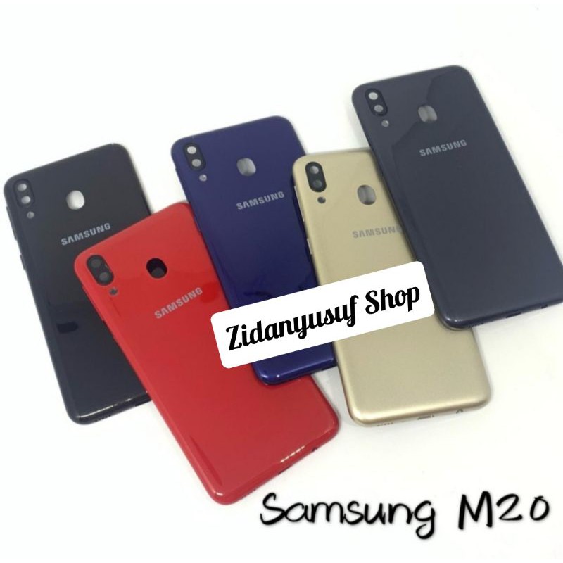 BACKDOOR BACK COVER SAMSUNG GALAXY M20 M205 KESING CASING HOUSING TUTUP BELAKANG ORIGINAL