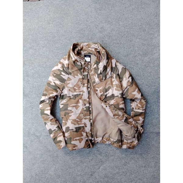 jaket camo AZUL