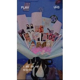 POLAROID BUCKET MURAH / BUCKET FOTO / BOUQUET MURAH JKT / CUSTOM BUCKET / COLLECTIONNAWL