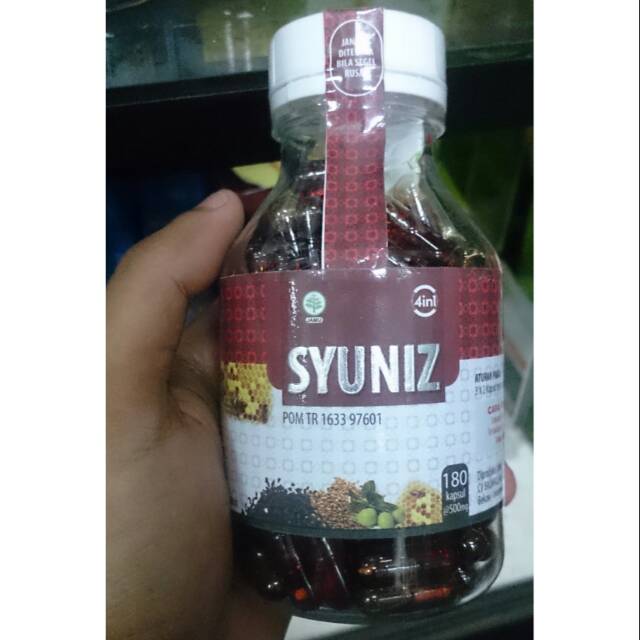 Syuniz 4 in 1 | Habbatussauda - Zaitun - Propolis - Hullbah - Fenugreek
