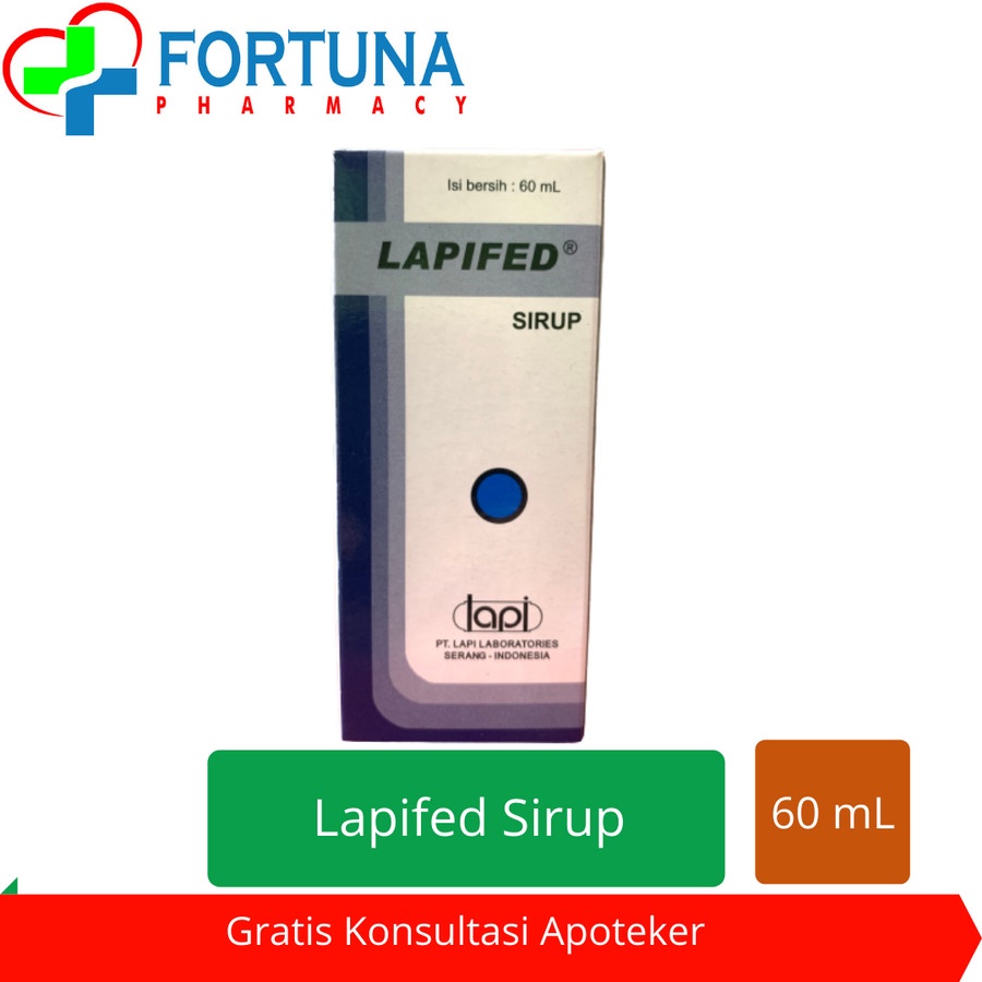Lapifed sirup 60 ml