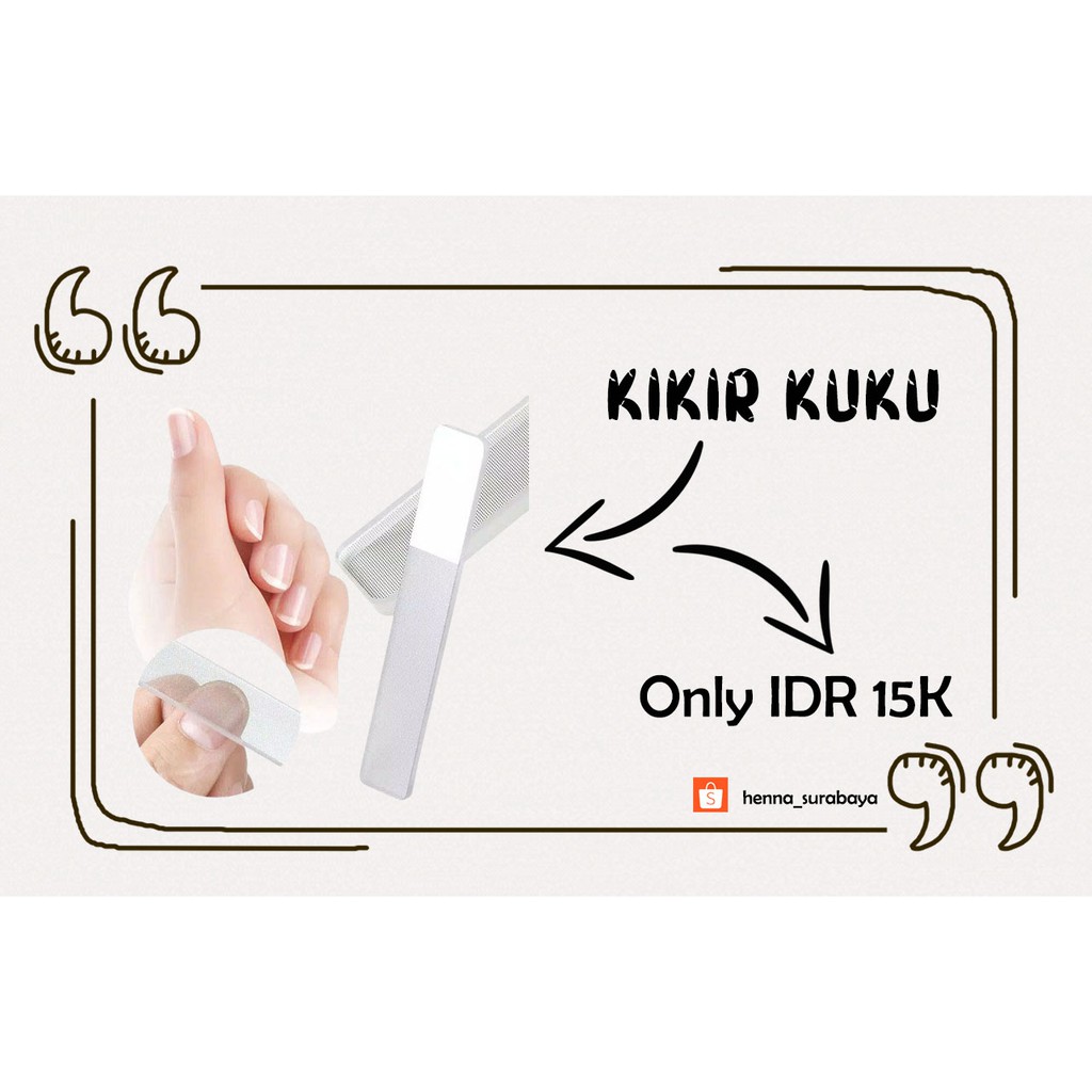 ⭐HS⭐ BUFFER KUKU / MAGIC NAIL / PENGKILAP KUKU / GLASS NAIL SHINER / NANO NAIL FILE