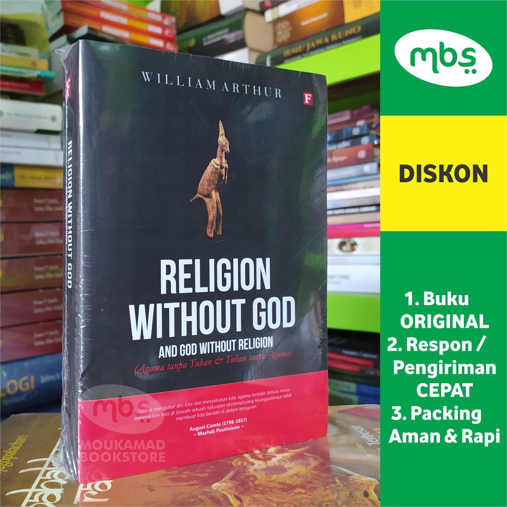 BUKU RELIGION WITHOUT GOD AND GOD WITHOUT RELIGION - Agama Tanpa Tuhan & Tuhan Tanpa Agama