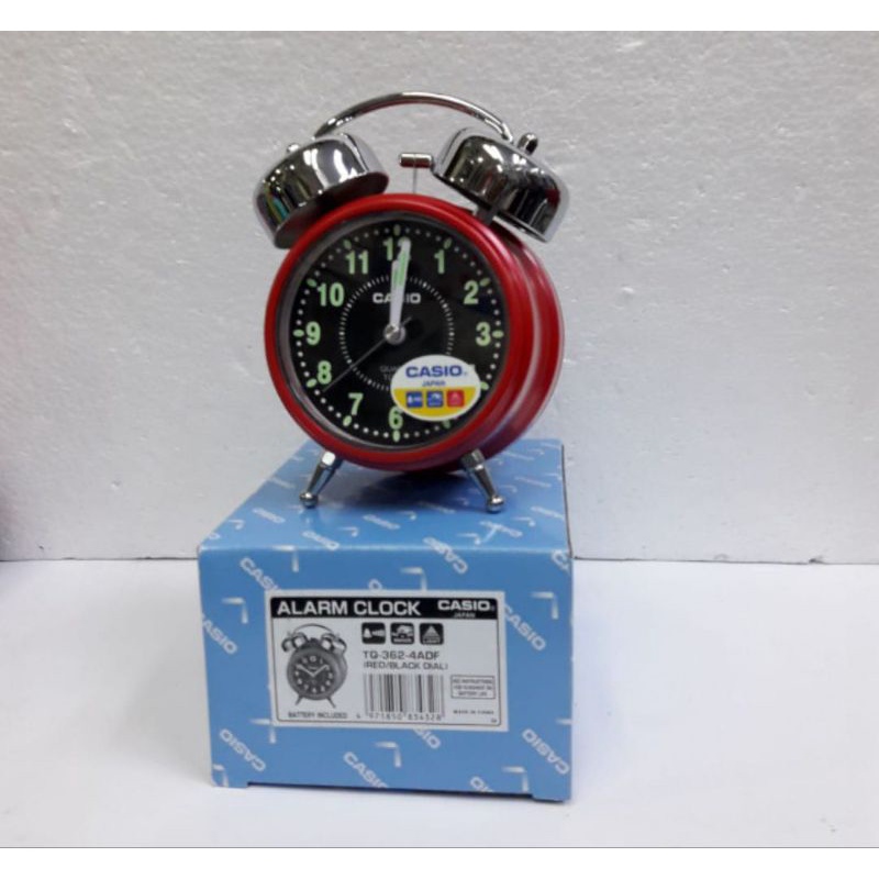 CASIO ALARM CLOCK TQ 362 JAM BEKER